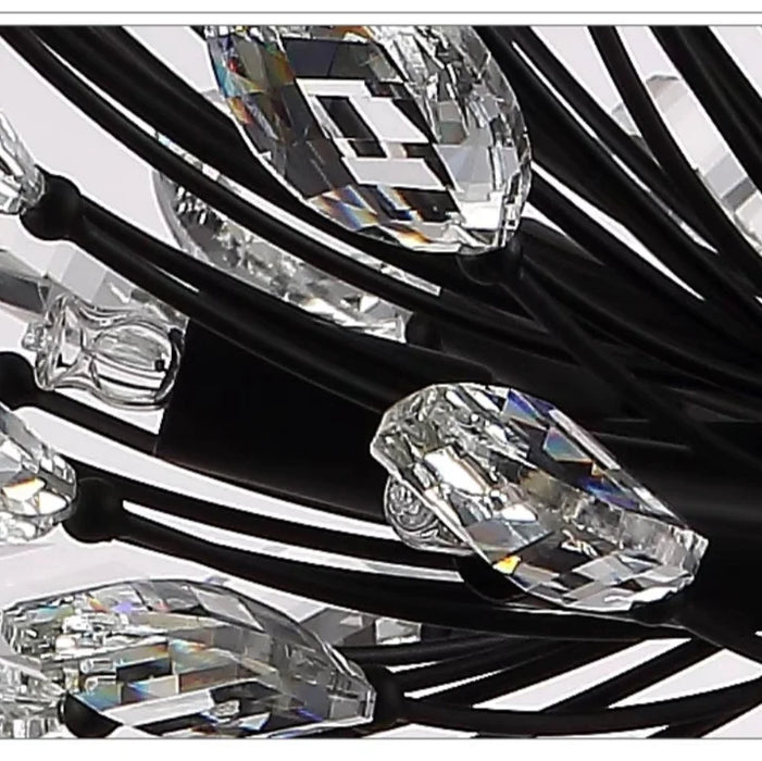 Rylight Modern Fashion Artistic Crystal Bead Bouquet Chandelier