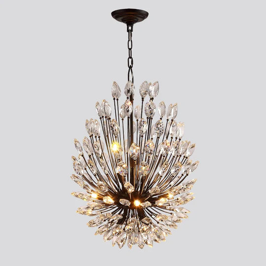 Rylight Modern Fashion Artistic Crystal Bead Bouquet Chandelier