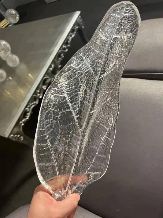 Rylight inbouw/ronde/lineaire bionische hars bladeren kroonluchter