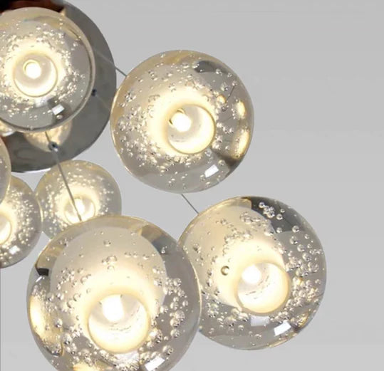 Rylight 7/14/26/36-lichte luchtbellen hangende kroonluchter