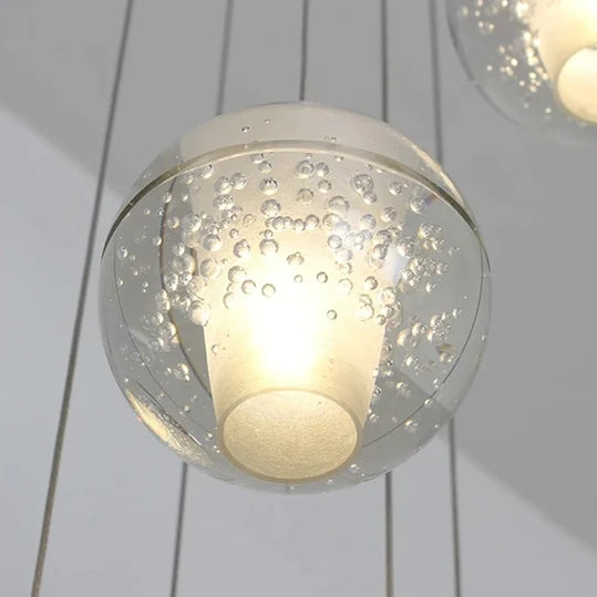 Rylight 7/14/26/36-lichte luchtbellen hangende kroonluchter