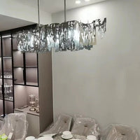 Rylight onregelmatige rechthoekige ijzeren kroonluchter