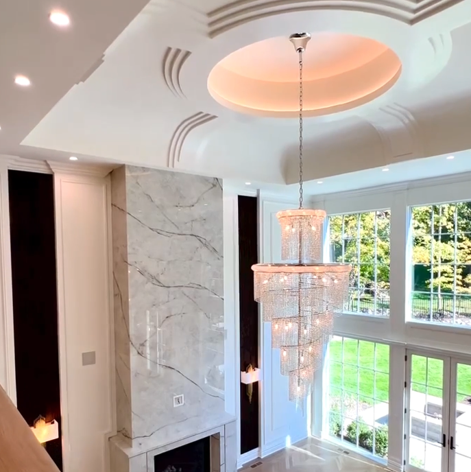 Rylight 41-Light Extra Large Luxury Style Crystal Chandelier