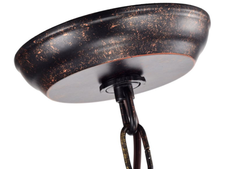 ثريا الشموع الكريستالية ذات الطراز الجديد من Rylight بلمسة نهائية من الطلاء الداكن