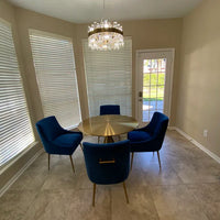 ثريا كريستالية ذات حلقة دائرية فاخرة وحديثة من رايلايت