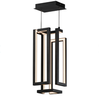 Rylight Goud/Zwarte Kubus LED Hanglamp