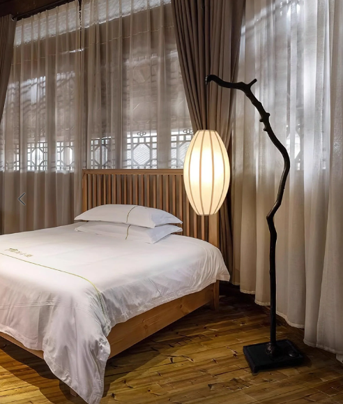 Rylight Minimalisme Boom Vloerlamp