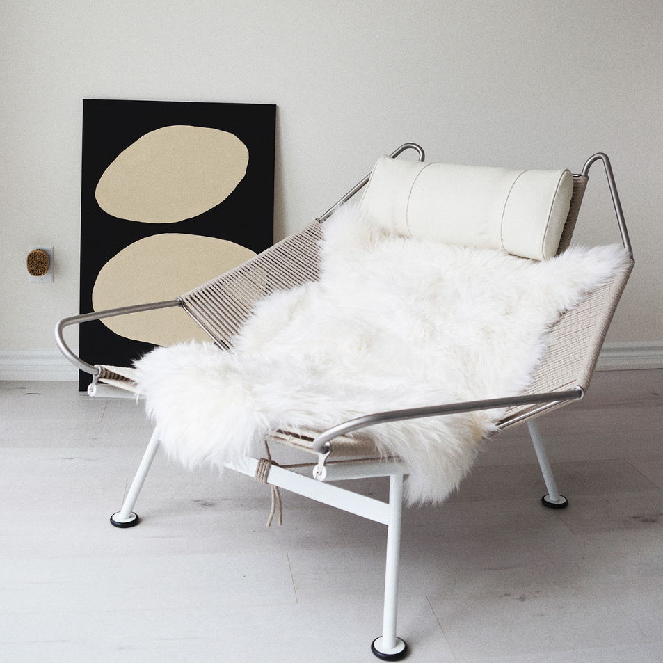 Rylight Designer Recommended Handmade Flag Line Recliner/Lounge Chair