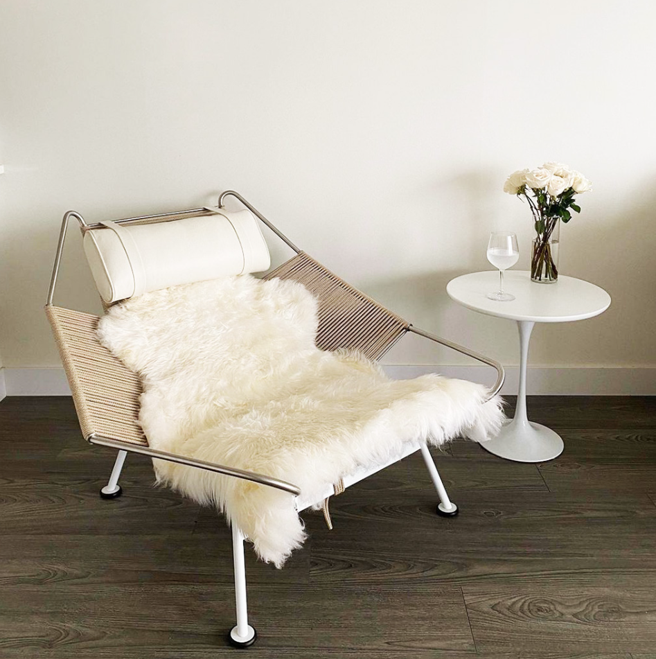 Rylight Designer Recommended Handmade Flag Line Recliner/Lounge Chair