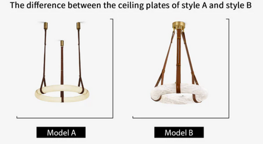 ثريا دائرية حديثة من المرمر لغرفة المعيشة/غرفة النوم