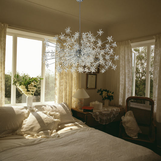 Moderne sneeuwkroonluchter voor slaapkamer/woonkamer 
