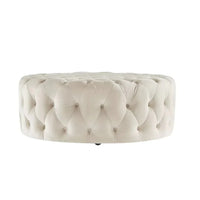 Sophisticated Square Round Footstool/Coffee Table