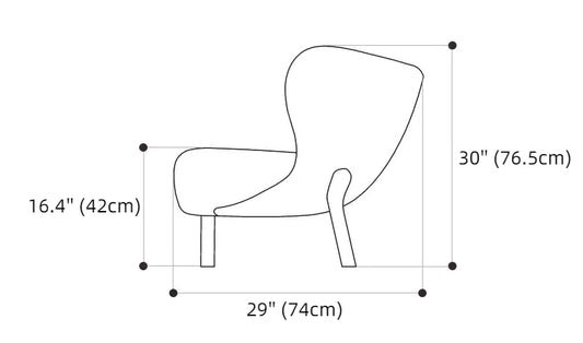 Classic Cozy White Fleece Plush Accent Lounge Chair with Ottoman