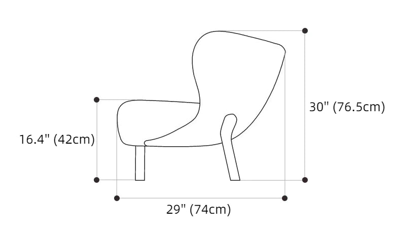 Classic Cozy White Fleece Plush Accent Lounge Chair with Ottoman