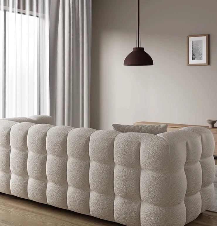 Nordic Marshmallow Bread Fabric Sofa