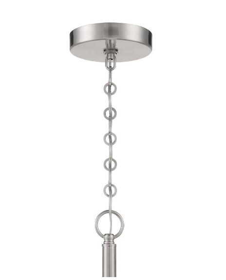 Rylight 9/12-lichte overgangskroonluchter van kwikglas