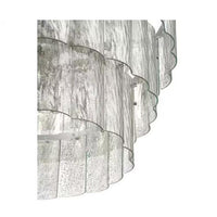 Rylight 9/12-lichte overgangskroonluchter van kwikglas