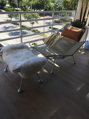 Door Rylight Designer aanbevolen handgemaakte relaxfauteuil/loungestoel met vlaggenlijn