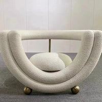 Rylight Art Design Furry Lips Armchair