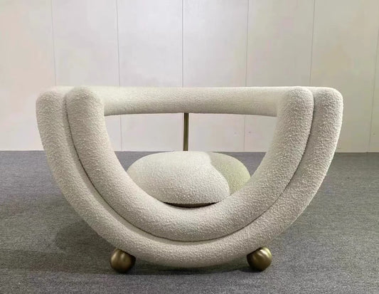 Rylight Art Design Furry Lips Armchair