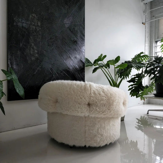 Cozy Fuzzy Accent Chair