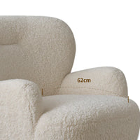 Modern Cream Bear Lounge Chair