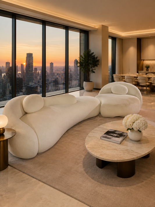 Aveline Sculptural Modular Sofa