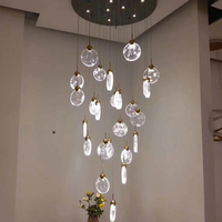 مصباح LED معلق من مجموعة زجاج السحابة من رايلايت 