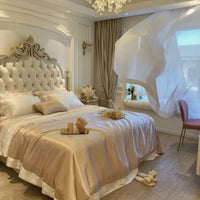 Rylight nieuwe bloem romantische lichte luxe kristallen kroonluchter