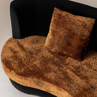 Lagom Mid‑Century Curved Luxury Upholstered Sofa for Living Room