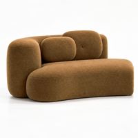 Château Sculptural Modular Mohair Sofa