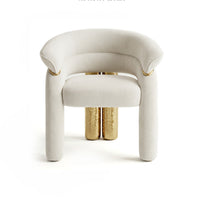 Vespera Sculptural Upholstered Dining Chair