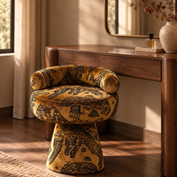 Tiger Mountain Sculptural Vanity Chair