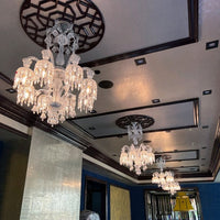 ثريا كريستالية كبيرة متعددة الطبقات من Rylight Luxury Royal