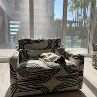 Modern Black&White Toast Sofa Chair