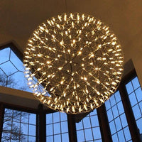 Rylight 11,8"/15,7"/19,7"/23,6"/31,5"/39,4"/47,2" ronde sterrenhemel hangende kroonluchter