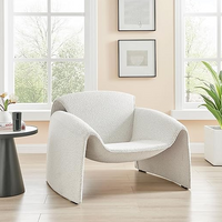 Modern Upholstered Fabric/Leather/Nubuck Leather Sofa Chair for Living Room/Bedroom