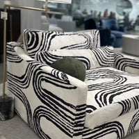 Modern Black&White Toast Sofa Chair