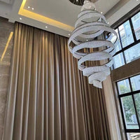 ثريا Rylight 11/17-Ring كبيرة جدًا/طويلة الشرابة