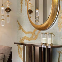 Irregular Art Glass Pendant Lamp