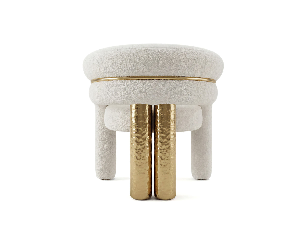 Vespera Sculptural Upholstered Dining Chair