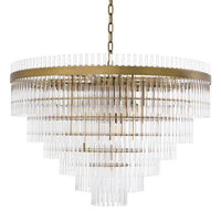 Rylight Post-modern Simple Style Light Luxury Crystal Chandelier Is Suitable