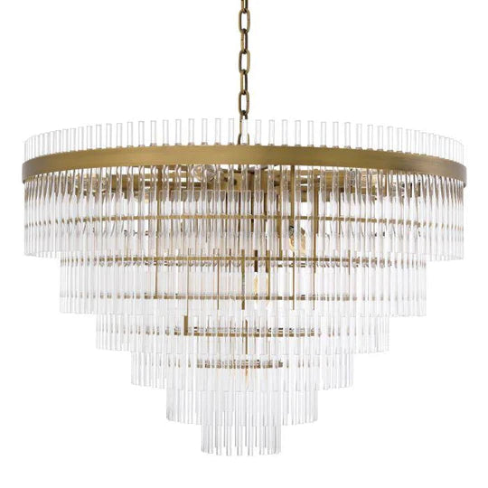 Rylight Post-modern Simple Style Light Luxury Crystal Chandelier Is Suitable