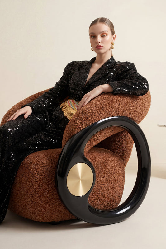 Moon Sculptural Lounge Chair
