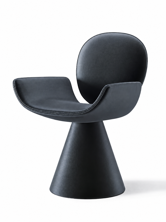 Modern Minimalist 360° Swivel Dining& Dressing Room Accent Chair