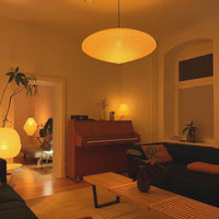 Rylight Hand-Crafted Minimalism White Paper Lampshade Pendant
