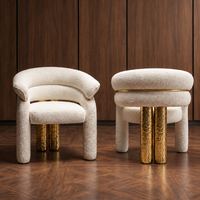 Vespera Sculptural Upholstered Dining Chair