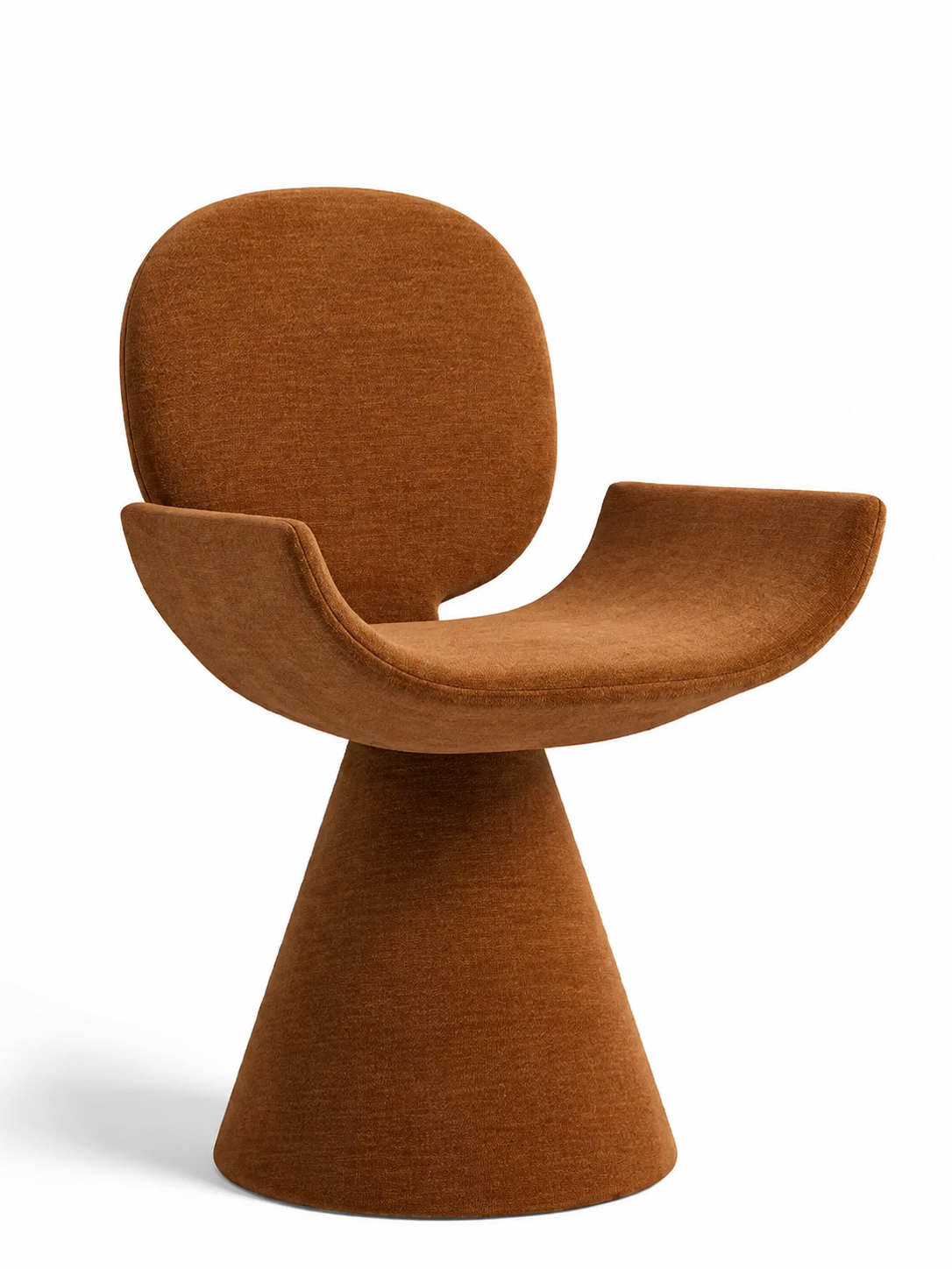 Modern Minimalist 360° Swivel Dining& Dressing Room Accent Chair