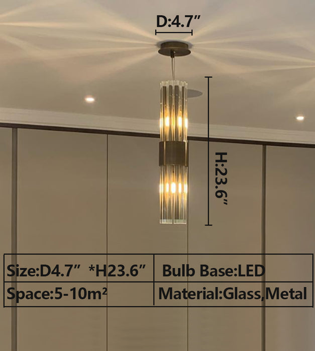 Rylight antieke koperen ronde kroonluchter/high-end plafondlamp