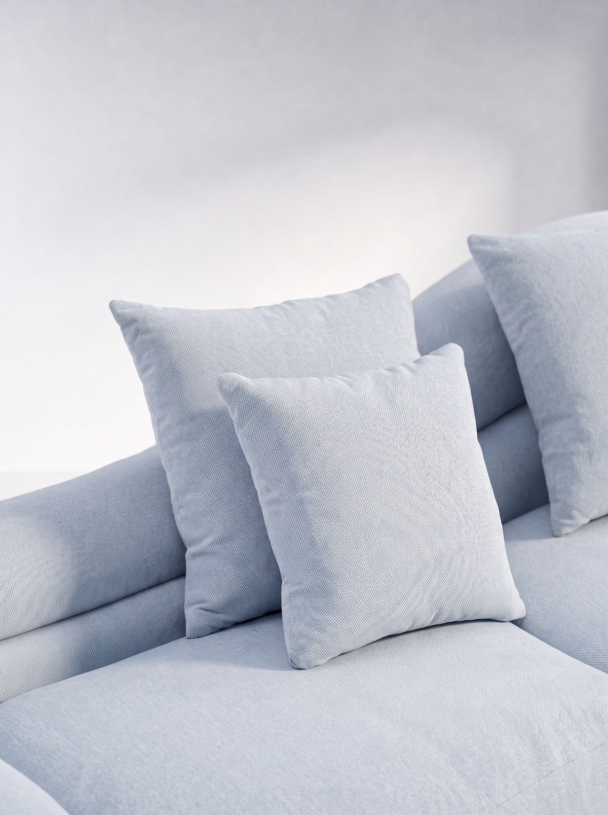 Avelune Sculptural Chenille Sofa